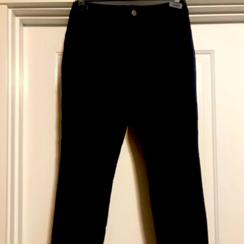 Black I.N.C. Brand straight leg pants.